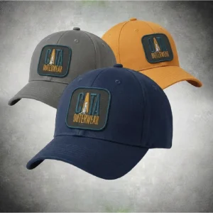 Gorra con parche bordado